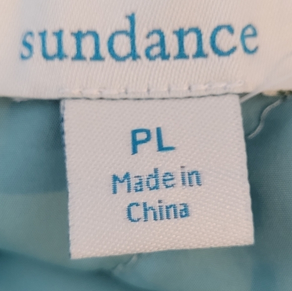 Sundance Plaid Flannel Shirt Jacket - Size PL - Picture 10 of 11